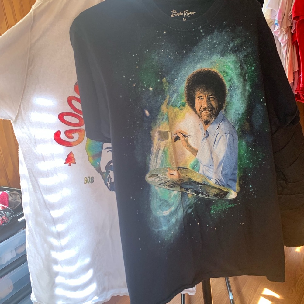 Two Bob Ross Tees
